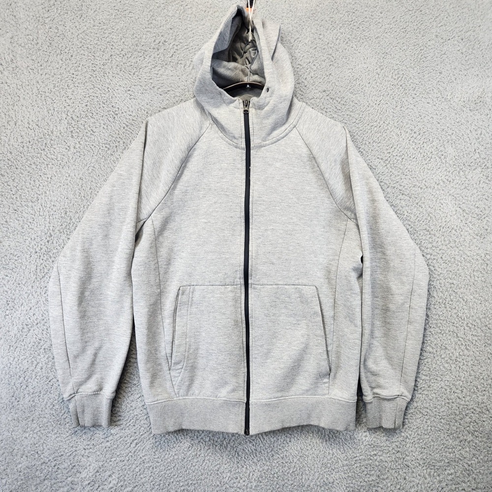 Jordan Craig Legacy Edition Hoodie Mens Size Med Zip Up‎ Gray Casual Fall Sporty